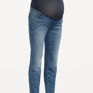 Old Navy Maternity Full-Panel Wow Straight Jeans NWT
